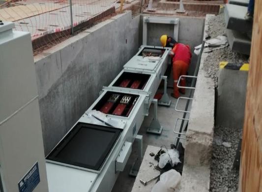 Canalización Patio Subestación